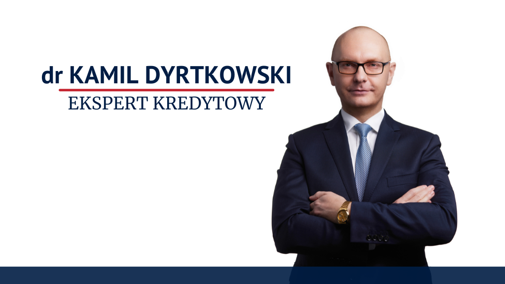 Zdjęcie na okładce dla dr Kamil Dyrtkowski Ekspert kredytowy